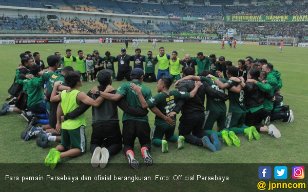 Pasukan Persebaya (Foto: Oficial persebaya)