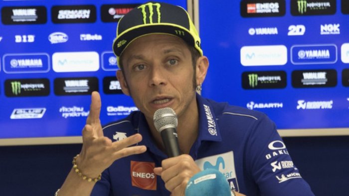Pembalap Yamaha Valentino Rossi, (Foto: InfoGlitz)