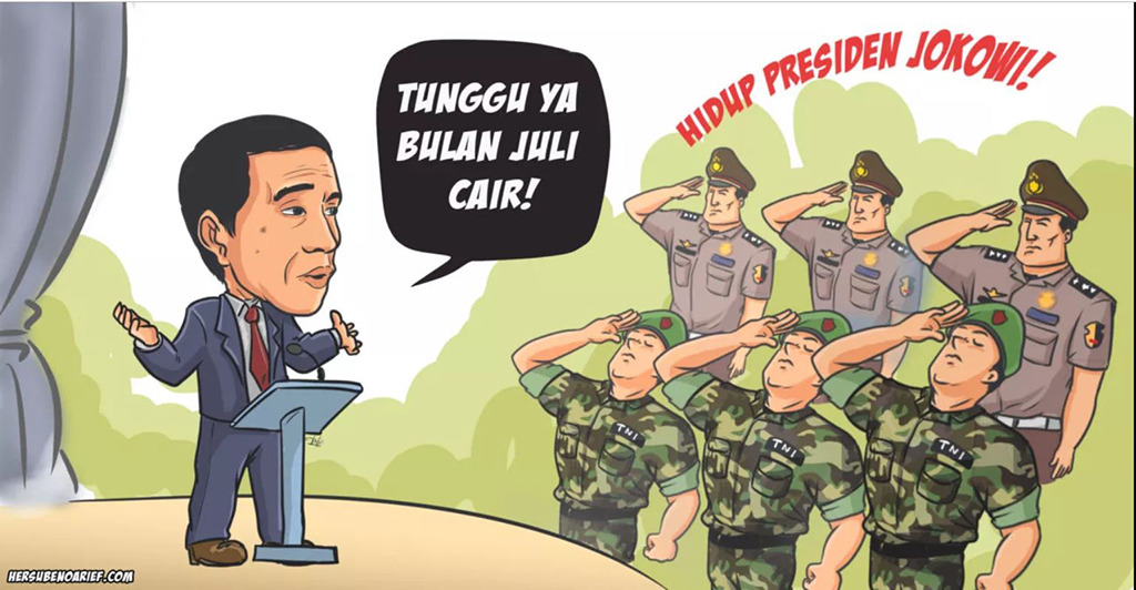 Apbn Defisit Dan Melesetnya Janji Manis Presiden Jokowi Kepada Prajurit Tni Polri
