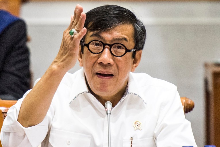 Menteri Hukum dan HAM Yasonna Hamonangan Laoly (Foto: Tigapilarnews)