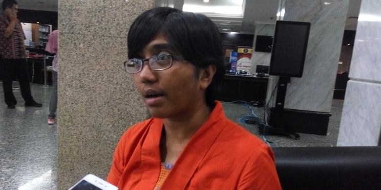 Perwakilan aktivis yang juga Direktur Yayasan Lembaga Bantuan Hukum Indonesia (YLBHI) Asfinawati (Foto: Akurat.co)
