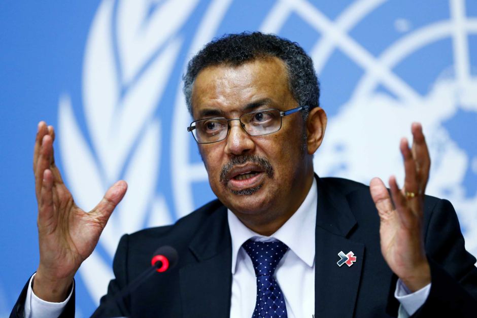 Dirjen Badan Kesehatan Dunia (WHO), Dr Tedros Adhanom Ghebreyesus (Foto: ABC)