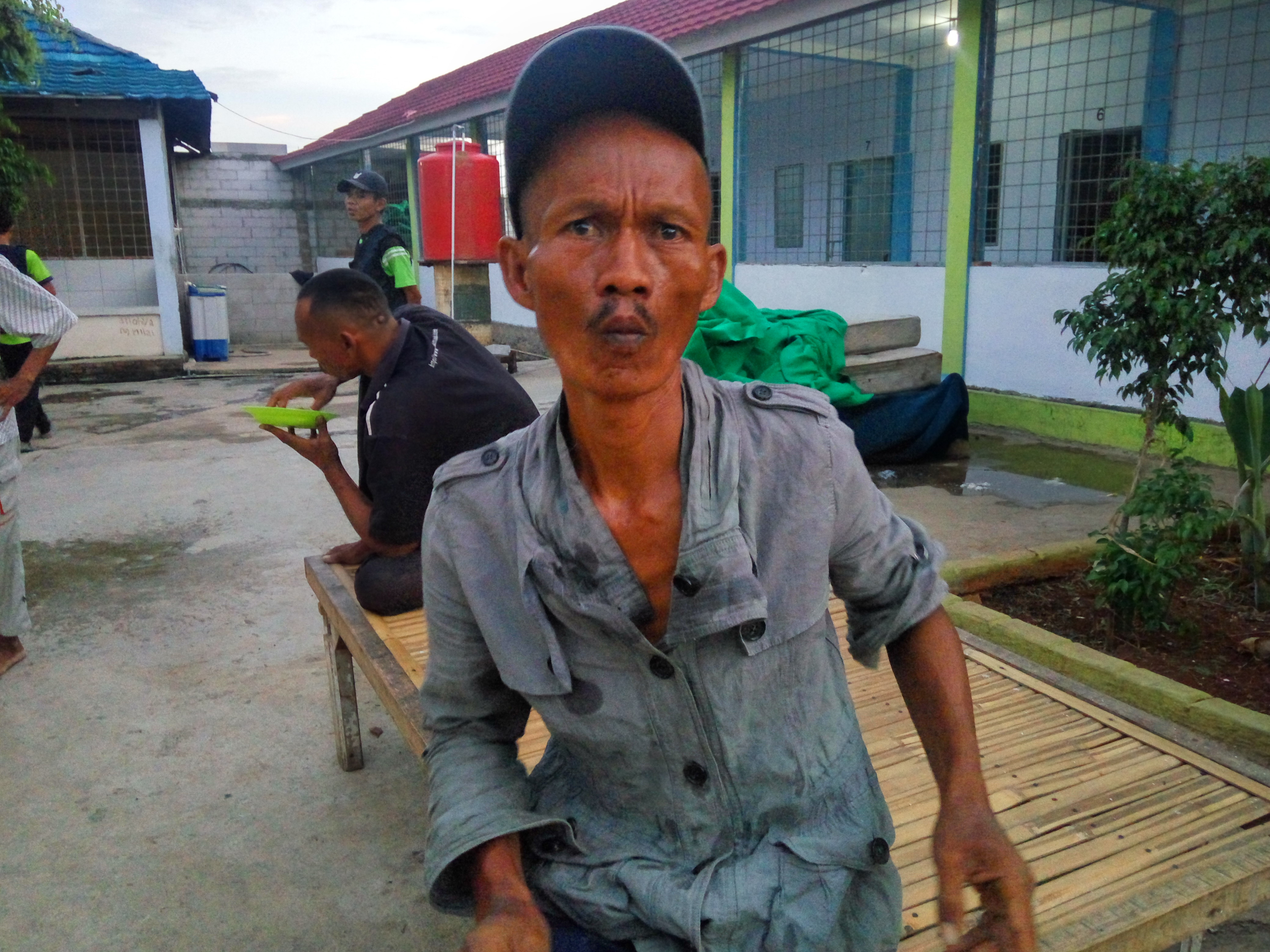 Penghuni Panti Al-Fajar Berseri Ujang Dadang Darmadi (law-justice.co/rimba)
