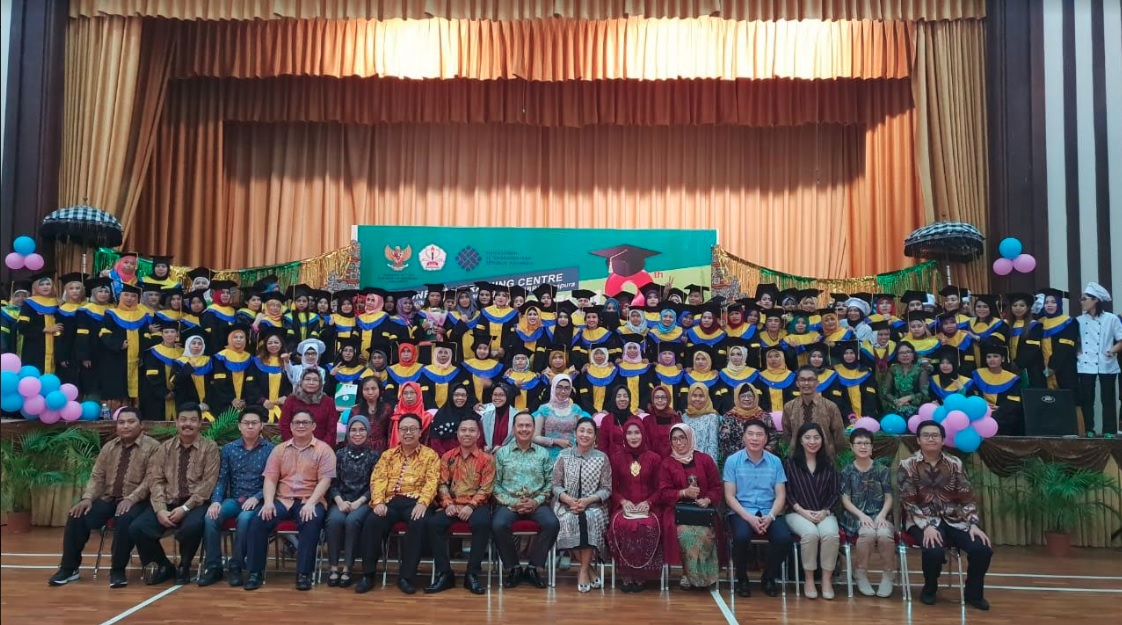 Sebanyak 583 Pekerja Migran Indonesia di Singapura Diwisuda (humas kemenaker)