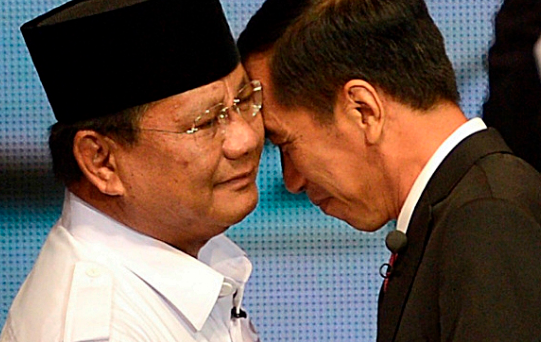 Prabowo Subianto dan Presiden Joko Widodo. Foto: Net (ist)
