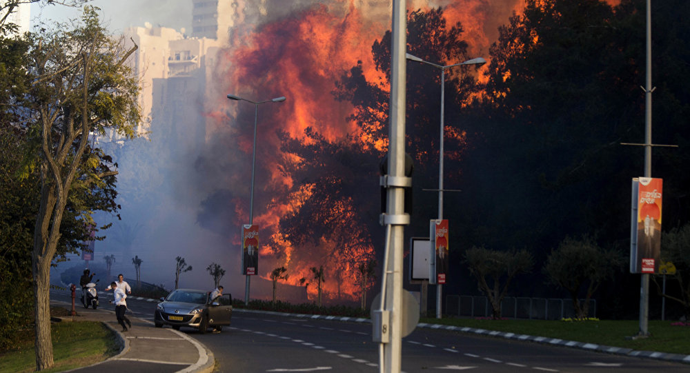 Kebakaran (Foto: Sputniknews)