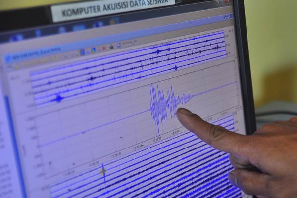 BMKG: Enam Kabupaten/Kota di Sumsel, Rawan Gempa Bumi (foto: bisnis.com)