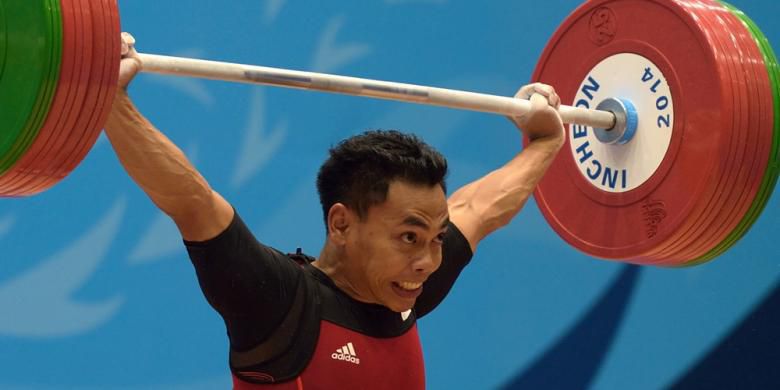 Atlet angkat besi Indonesia Eko Yuli Irawan (Foto: Kompas)
