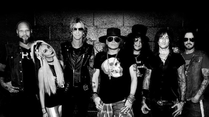 Band legendaris Guns N' Roses (Foto: Tribun)