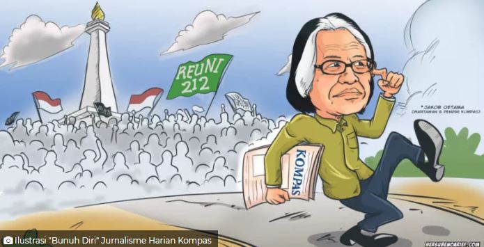 Ilustrasi Harian Kompas (Foto: Hersubenoarief)