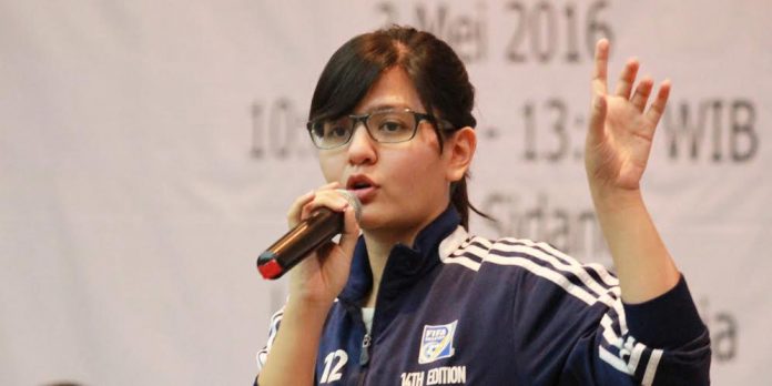 Sekretaris Jenderal PSSI Ratu Tisha Detria